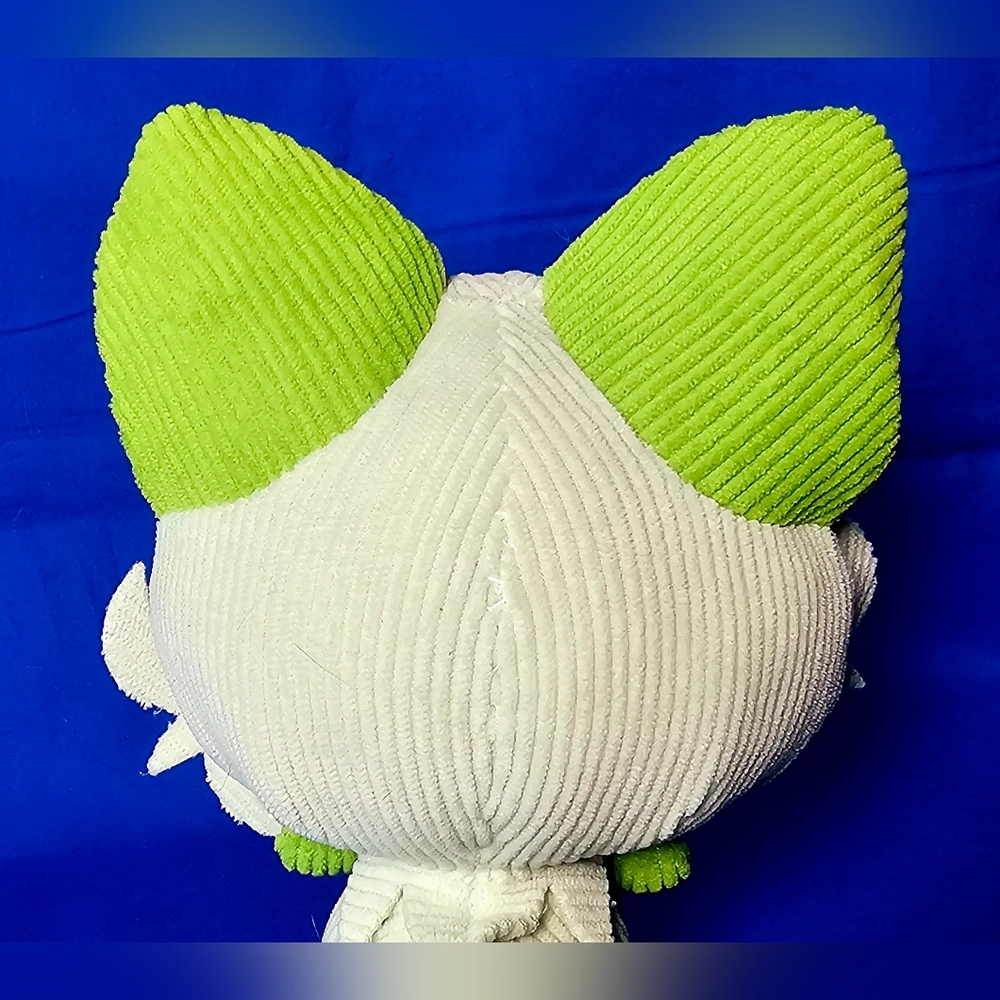Pokémon Select *CORDUROY* Sprigatito RARE Plush 8" Toy Nintendo Game Freak NWOT - Picture 3 of 11